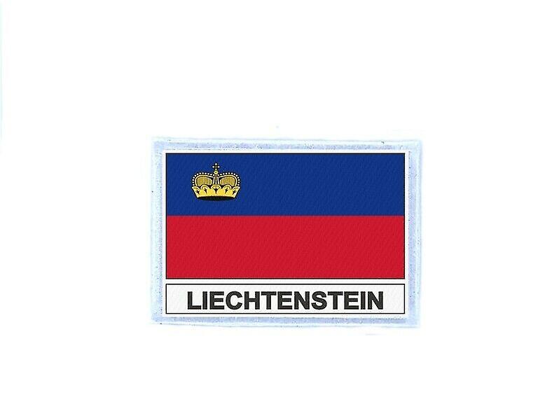 Ecusson patch badge prints flag FL Liechtenstein