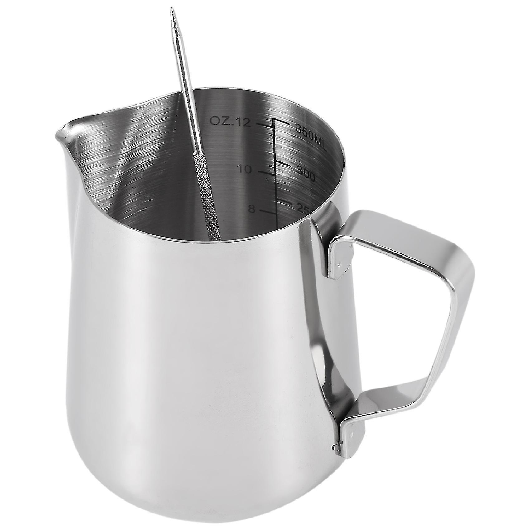 Milk Frothing Pitcher 350ml (12oz)steaming Pitchers Stainless