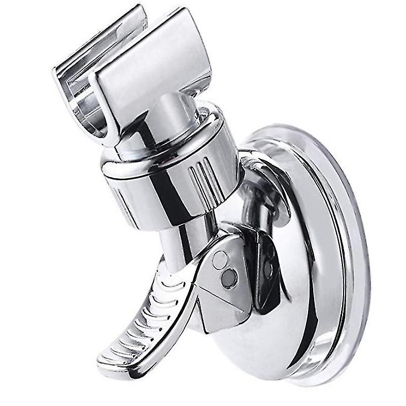 Adjustable Shower Holder Suction Cup with Strong Suction for Universal Shower Head, Chrome