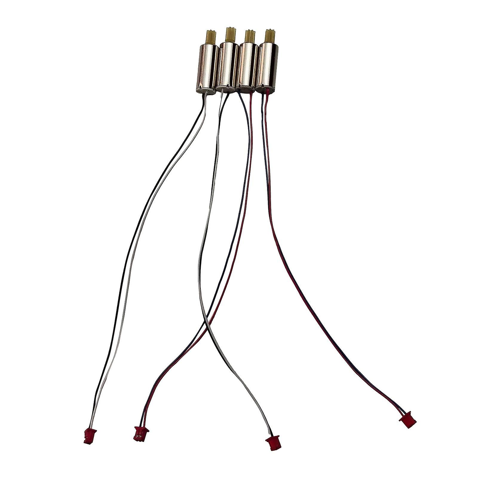 Quadcopter E58 Motor with Terminals Foldable Replacements Modification Motor 4 Pieces