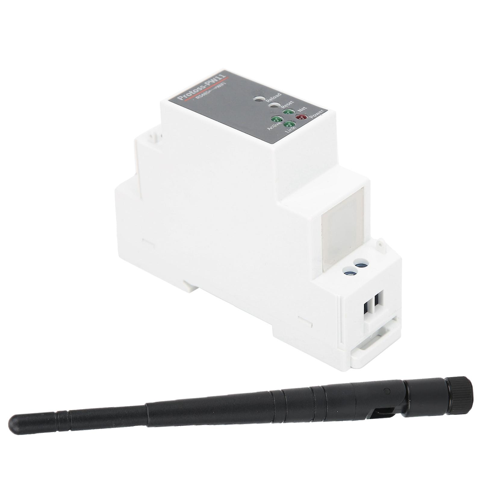 RS485 to WIFI Ethernet Serial Server Rail Mounting for Mbed System 9-50VDC PW11-M