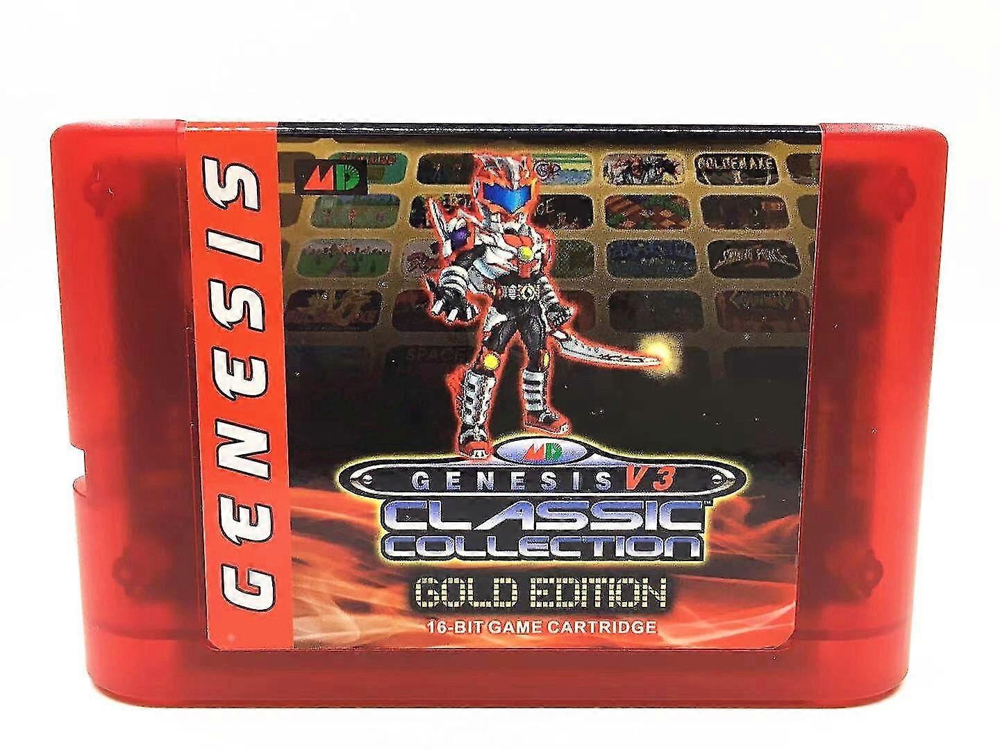 Edmds v3 pro מעודכן 1200 ב 1 מחסנית משחק עבור ארה"ב / יפן / אירופה סגה בראשית מגה כונן מגד