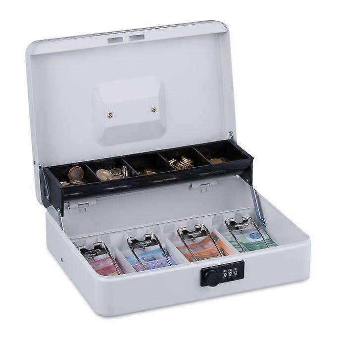 Cash box with number combination