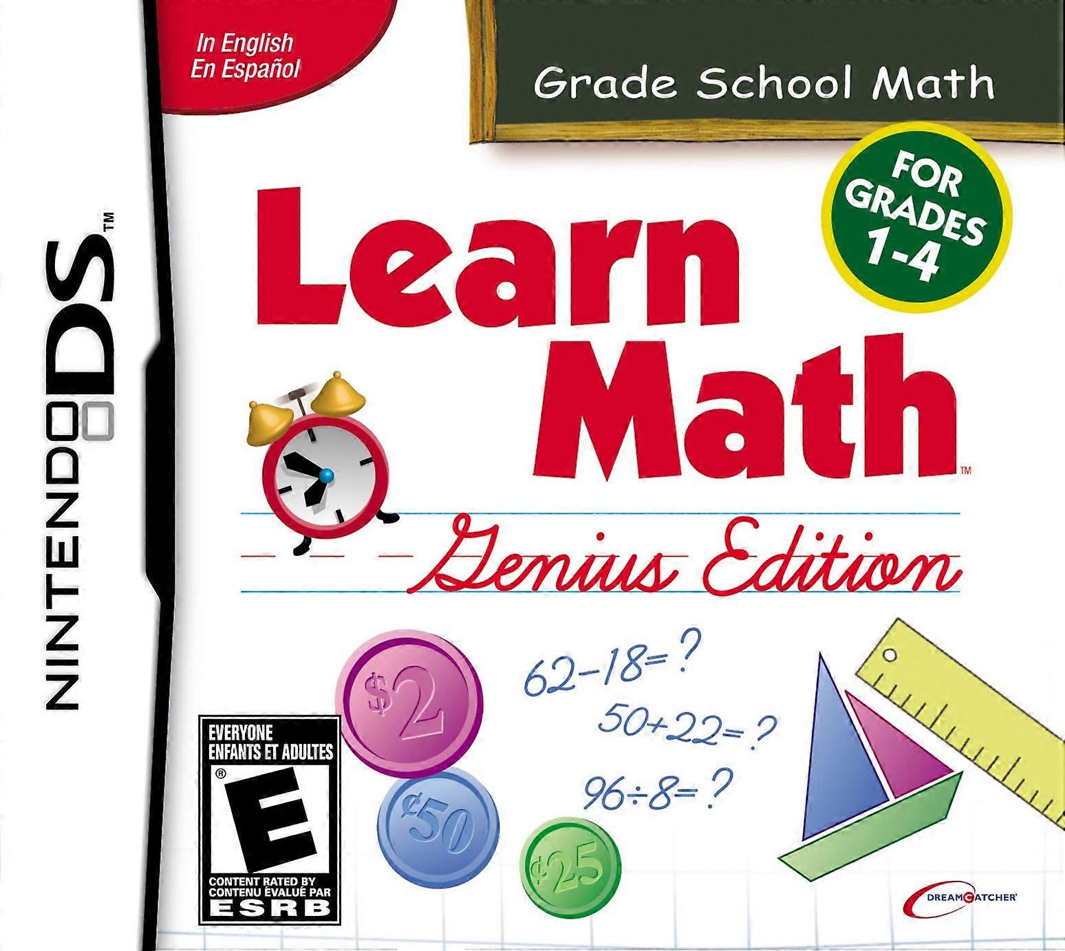 Learn Math Genius Edition - Nintendo DS - PAL - New & Sealed