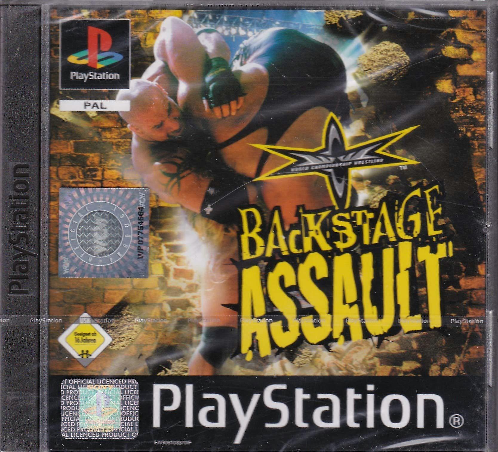 Wcw Backstage Assault  Game -  - PAL - New & Sealed