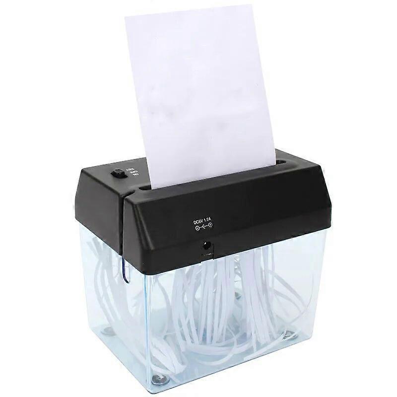 High Quality New Mini Desktop Strip-cut Paper Shredder USB-charge Portable Paper & Letters Cutter