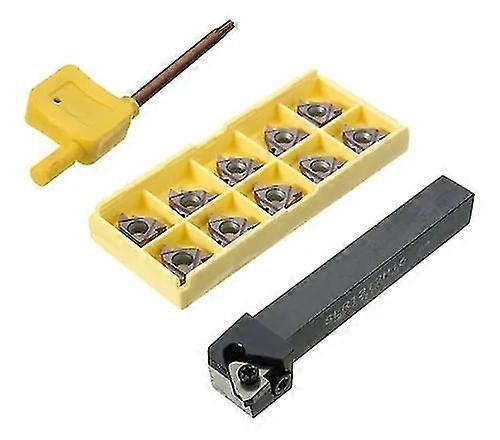 Lathe Threading Boring Bar With 10pcs Internal Threading