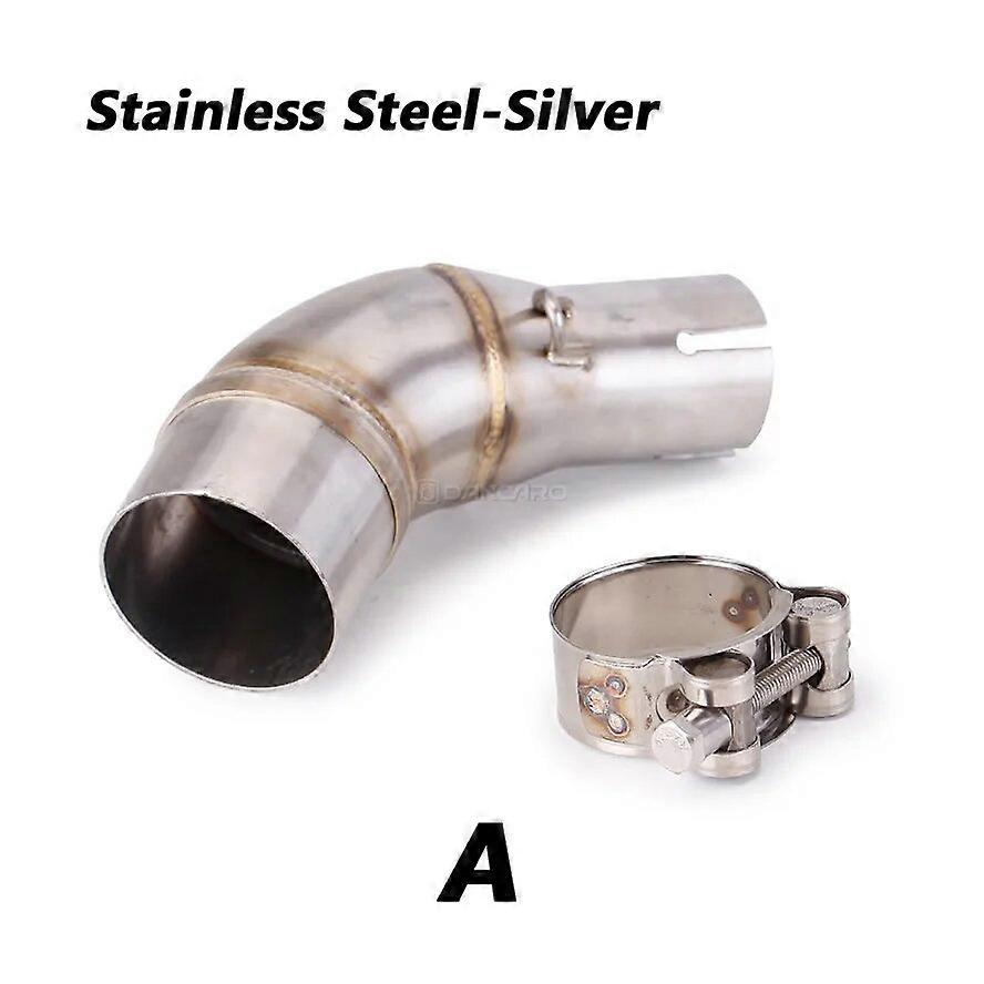 For YAMAHA YZF-R3 R25 MT-03 2015-2022 2022 Exhaust Pipe Middle Link Slip on Tubo de Escape Muffler System