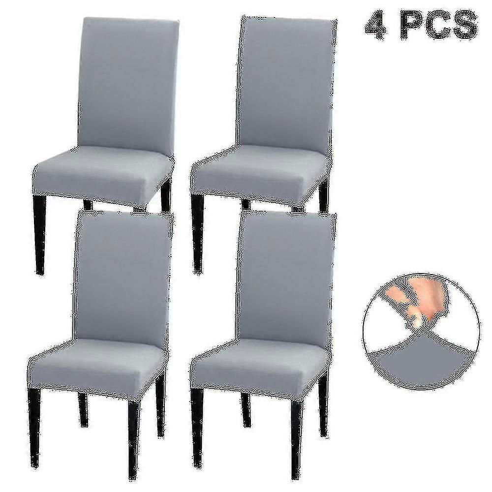 4 Balení Jídelní židle Ipcovers Stretch Odnímatelné Omyvatelné Zy-YuJia