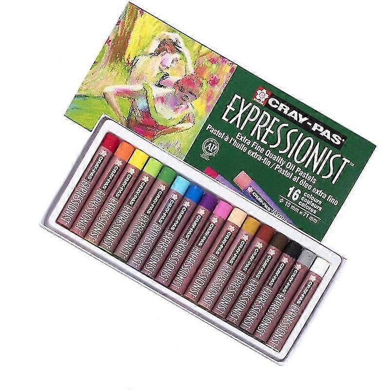 Cray-pas Expressionist, Oil Pastel Xlp, Assorted Graffiti Color Crayon Suit