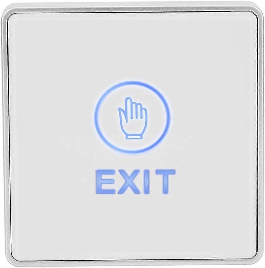 Home Security Unlock Exit Button, Touch Sensor Door Access Control System Switch for Door Access Con