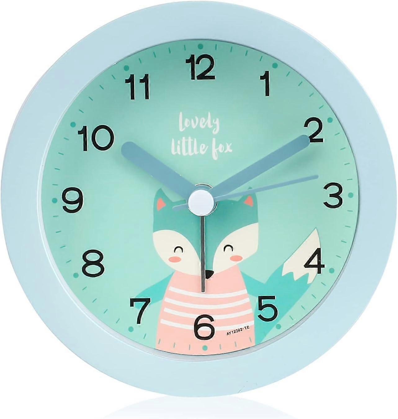 Alarm Clock Children Without Ticking, Silent Alarm Clock Loud