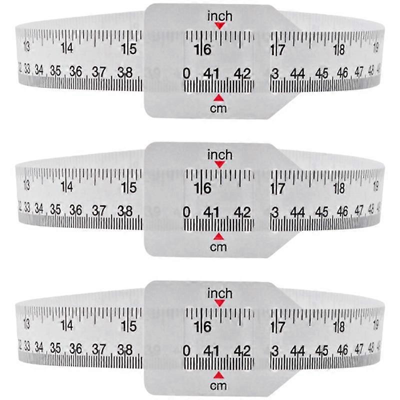 3-Pack Width Measurer to Measure Circumference of Cups, Mugs, Glass Jars and Drinking Glasses DIY C