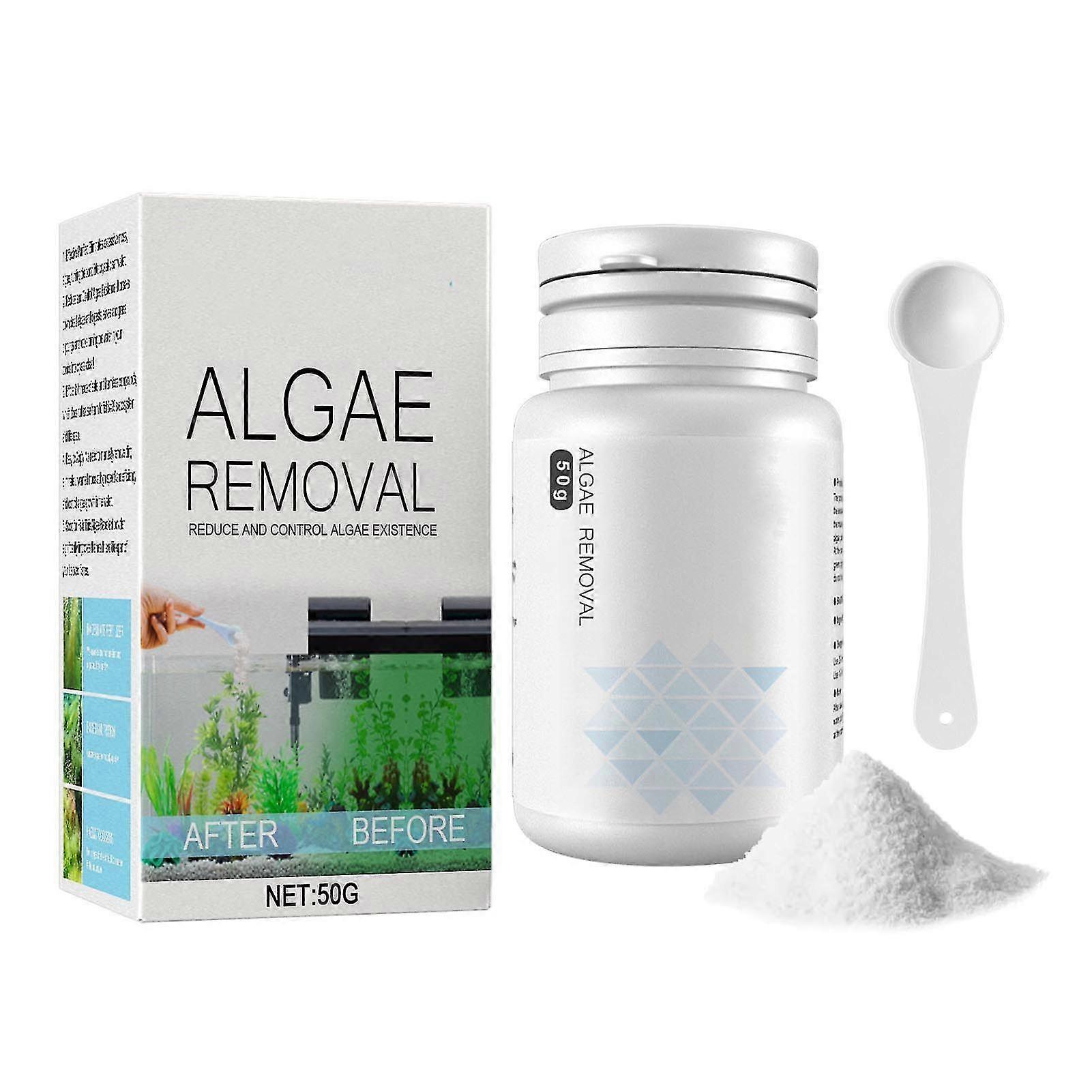 Multipurpose Algae Remover Fish Tank Water Purify Algae Removal Powder 50g