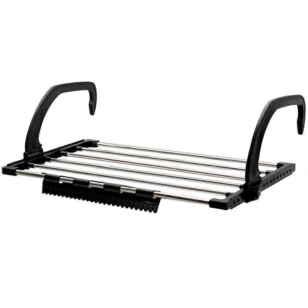 Séchoir à serviettes pliantes Supports suspendus à vêtements en acier inoxydable avec clips