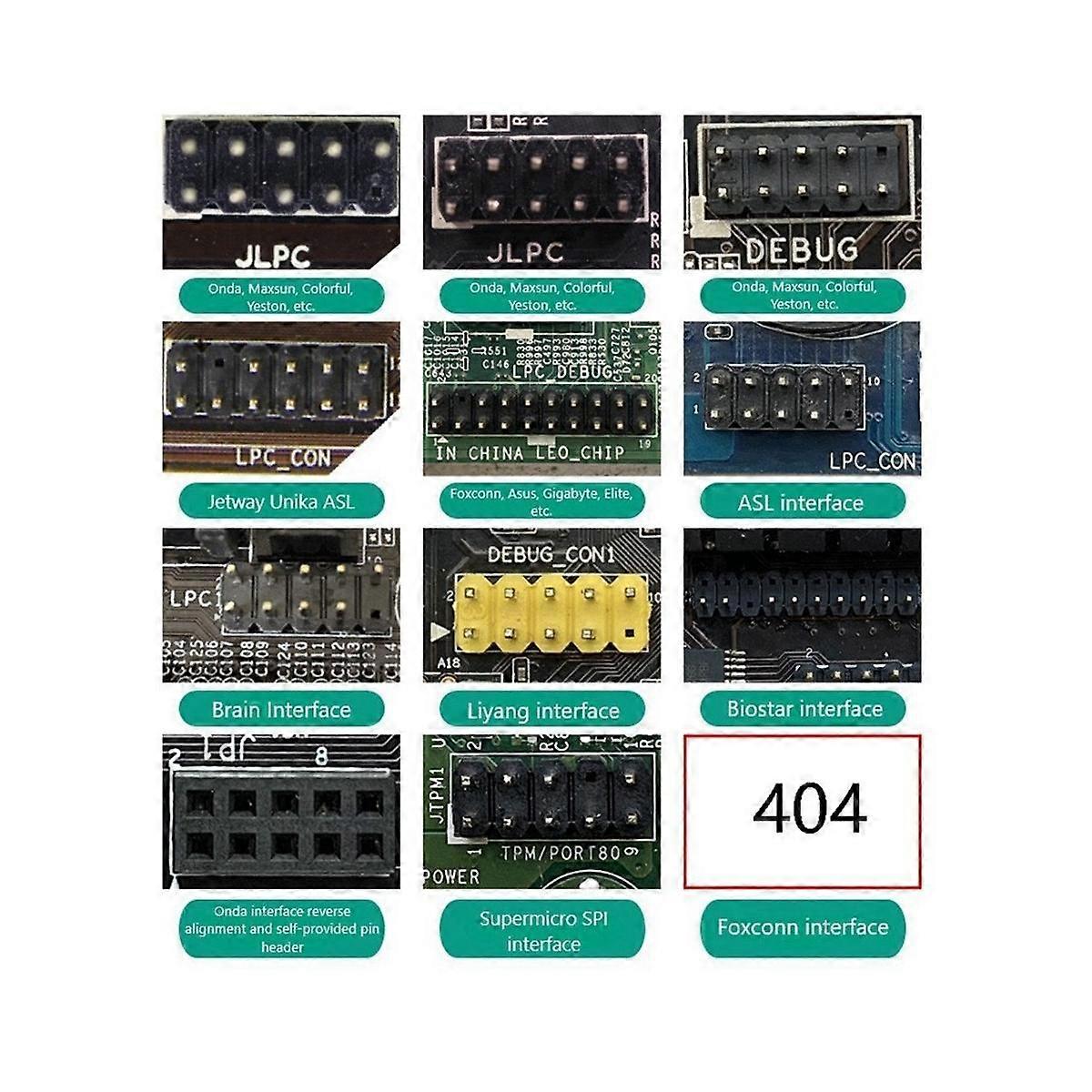 TL631 Pro LPC-DEBUG Diagnostic Card+Expansion Card PCI PCI-E Mini PCI-E Motherboard Multifunction