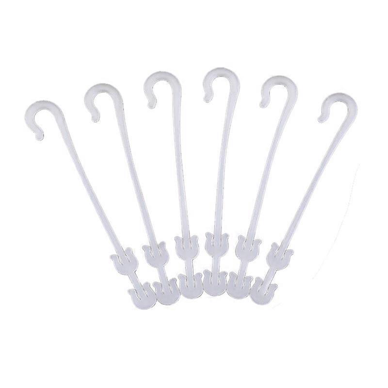 Gardening Tomato hooks Plastic cob hooks Tomato hooks Hanging fruit hooks 50 pcs.,2024 Ping