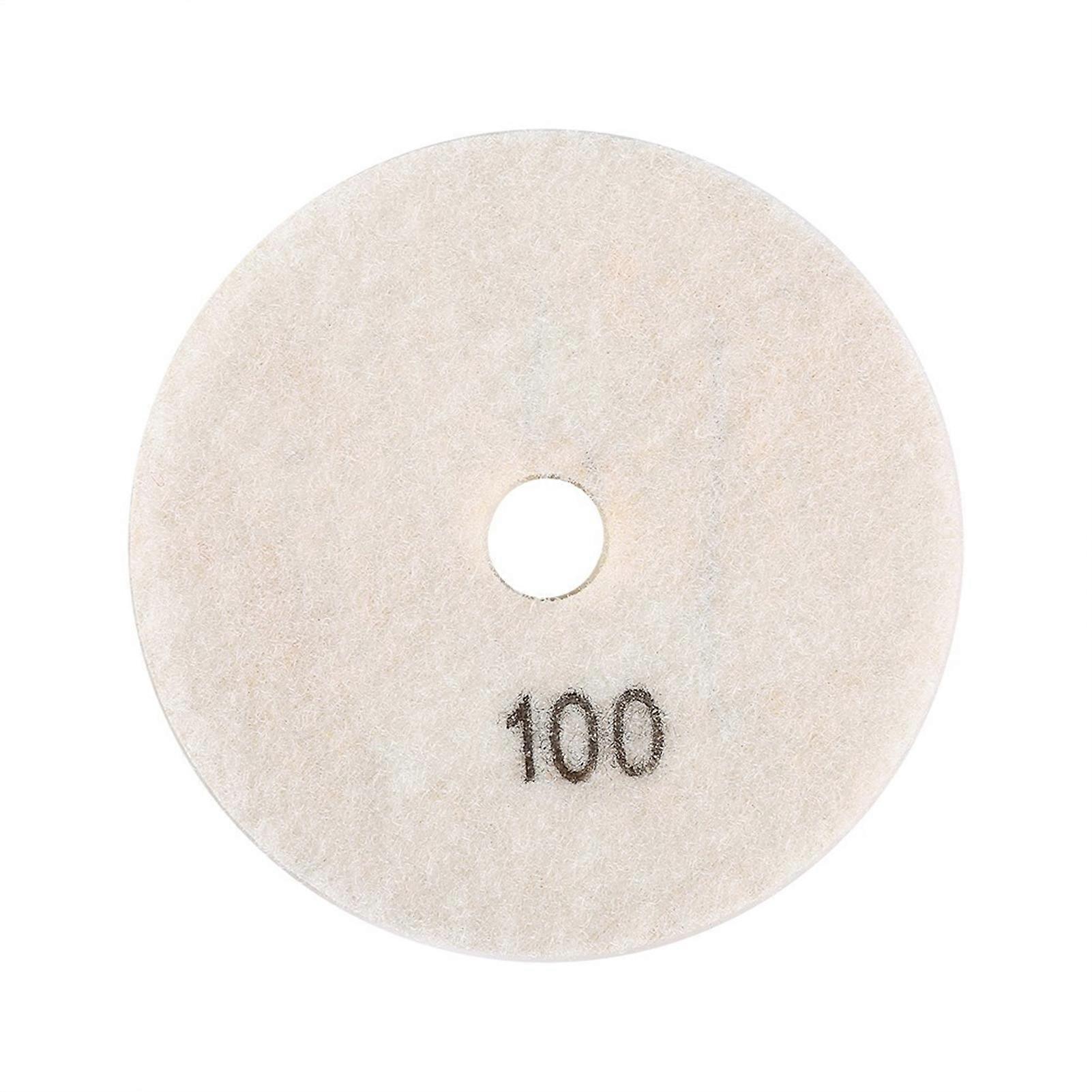 100mm 4 "Mokra tarcza szlifierska diamentowa do polerowania granitowego kamienia marmurowego (ziarnistość 100)