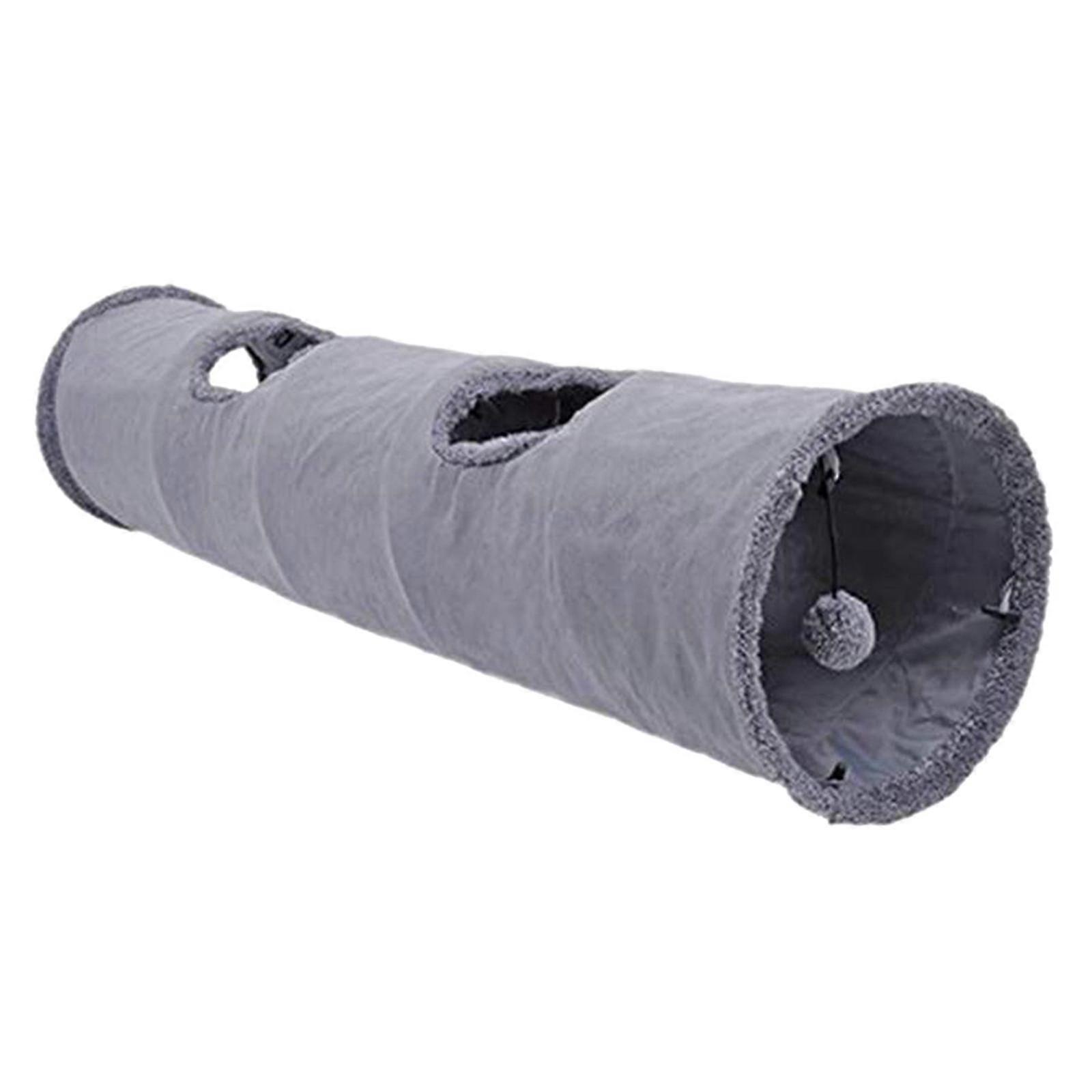 For Cat Tunnel Tube Collapsible Tunnels For Pet Peek Hole For Hide-and-seek