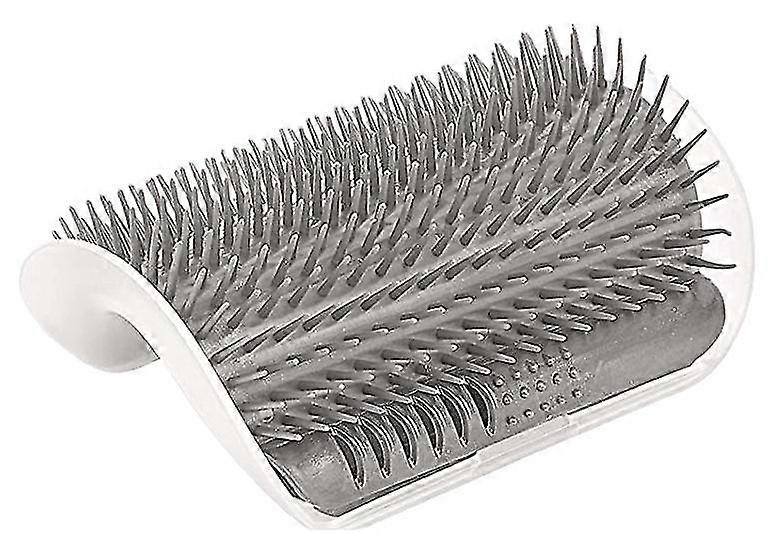 New Cat Scratching And Rubbing Device, Cat Toy Corner Rubbing Device, Cat Itching Device, 1 Piece, Gray