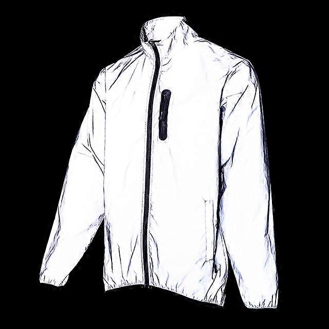 Full reflective protective jacket bright bomber
