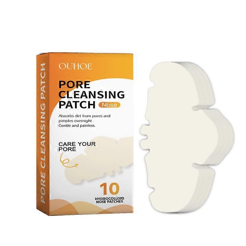 Pore Cleansing Patch, Blackhead Removal Pore Strips, Hydrocolloid Nose Patch Targets Pores & Pimples Deep Cleansing