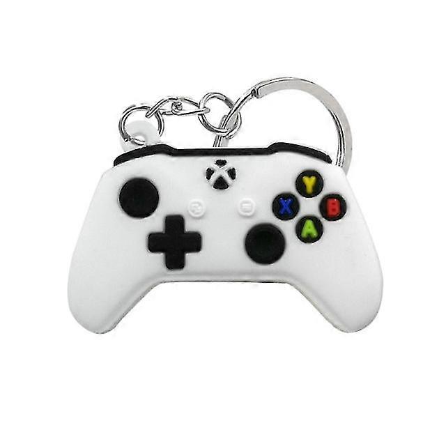 Game Machine Keychain & Keyring Cute Gamepad Pvc Joystick Key Chain Bag Car Hanging Ornaments #078