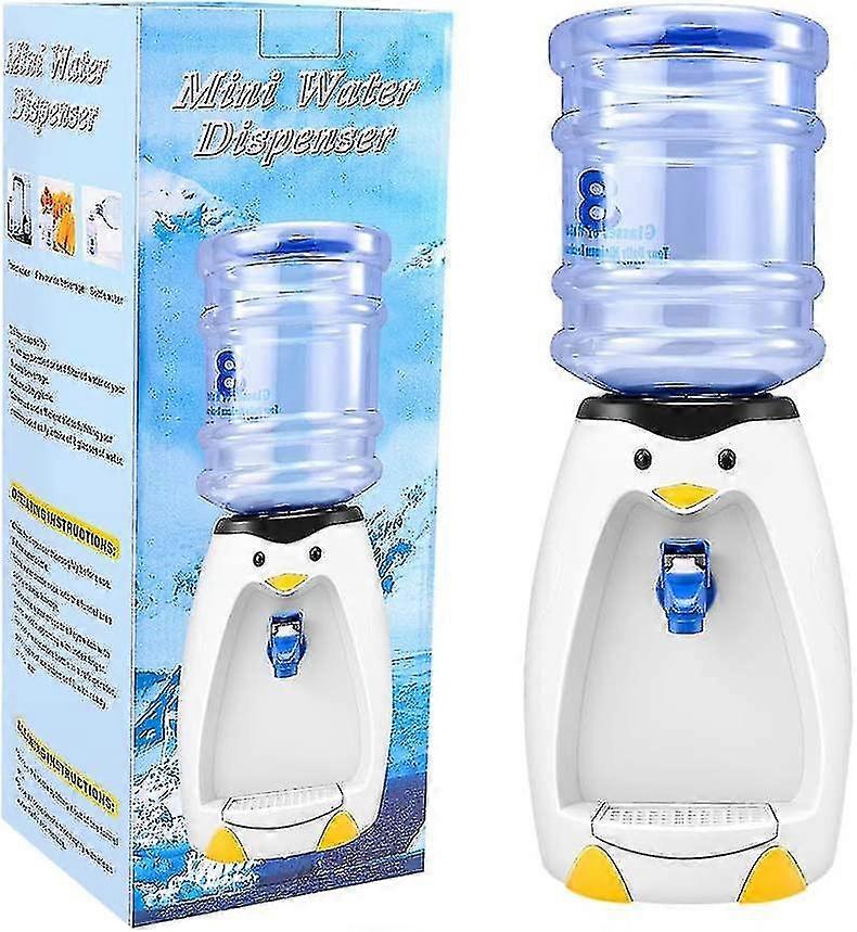 2.5l مصغرة لطيف البطريق موزع المياه مع دلو الماء شرب 8 أكواب المياه للطلاب السكن المنزلي مكتب هدية رائعة