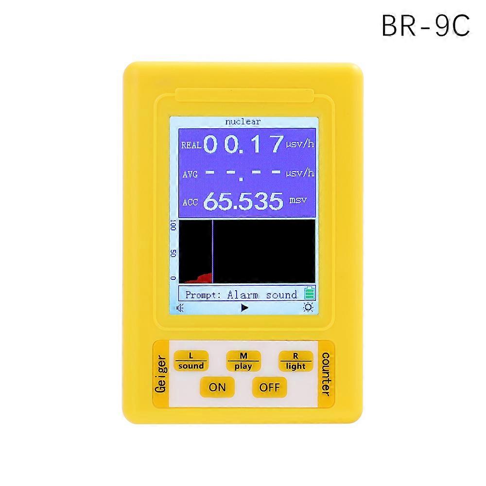 BR-9 Series Electromagnetic Radiation Nuclear Detector EMF Handheld Digital Display Geiger Counter Full-functional Type Tester