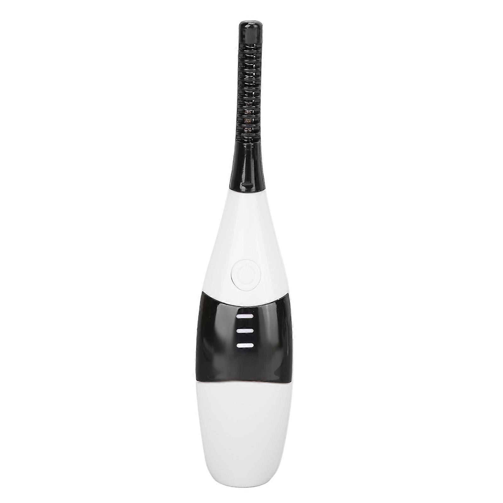Electric Heated Eyelash Curler 3 Temperature Gears Quickly Heating USB Rechargeable Lash Curling Styling Tool White