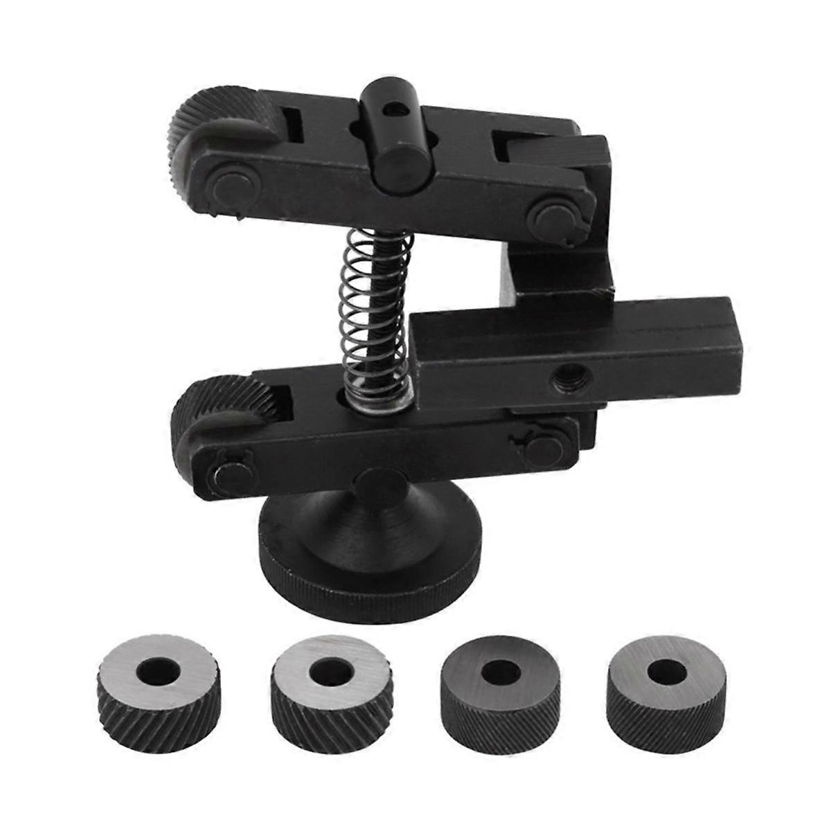 Durable Knurling Tool Rack Knurling Device Adjustable Handle Pulley Lathe Tool