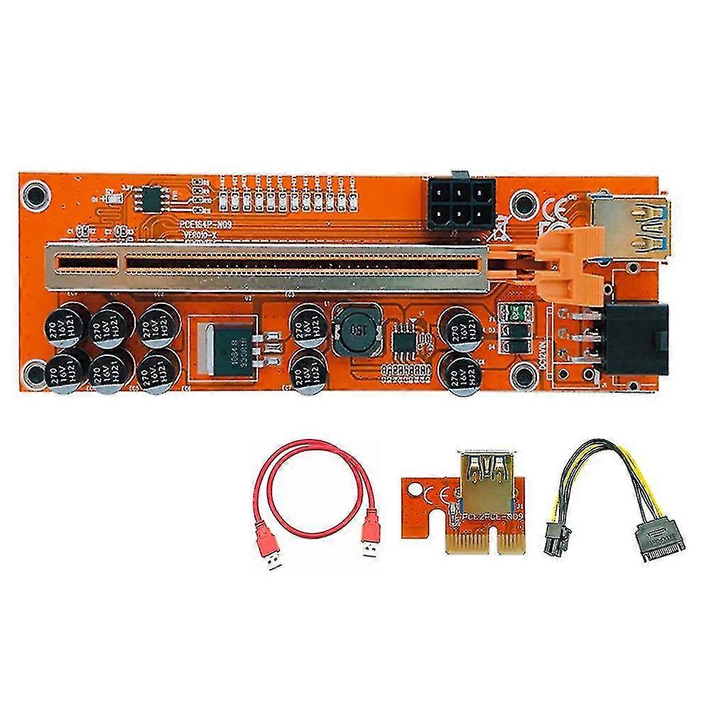 Pcie Riser Usb 3.0 Ver010-x Pci Express Cable Riser For Video Card X16 Extender Pci-e Riser Card Fo