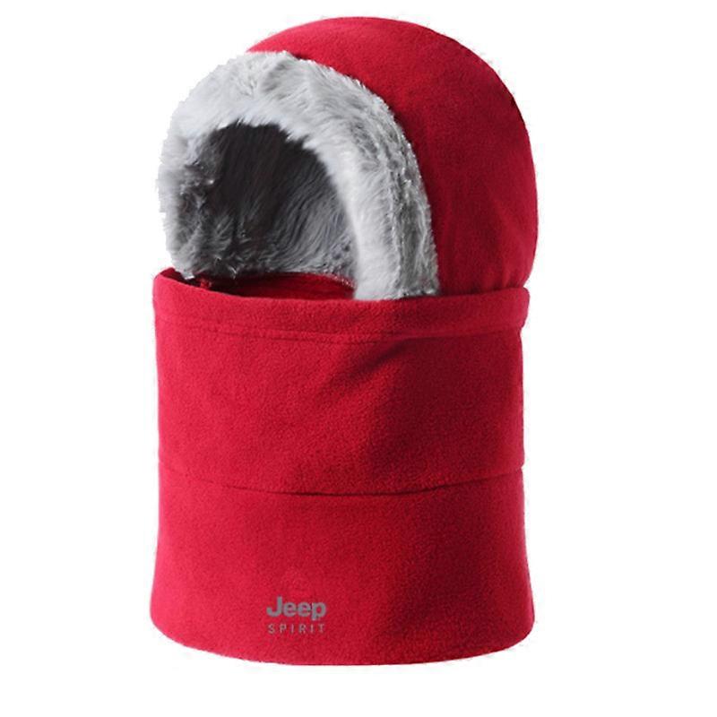 evago Women Men One Piece Slouchy Beanie Hats Scarf Mask Drawstring Warm Hooded Winter Pullover Hat 4 Colors