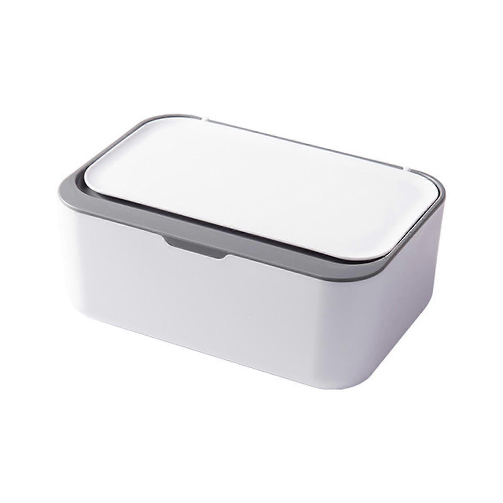 Desktop Tissue Box Holder Modern Dustproof Easy Use Wet Wipes Dispenser Holder For Home Office