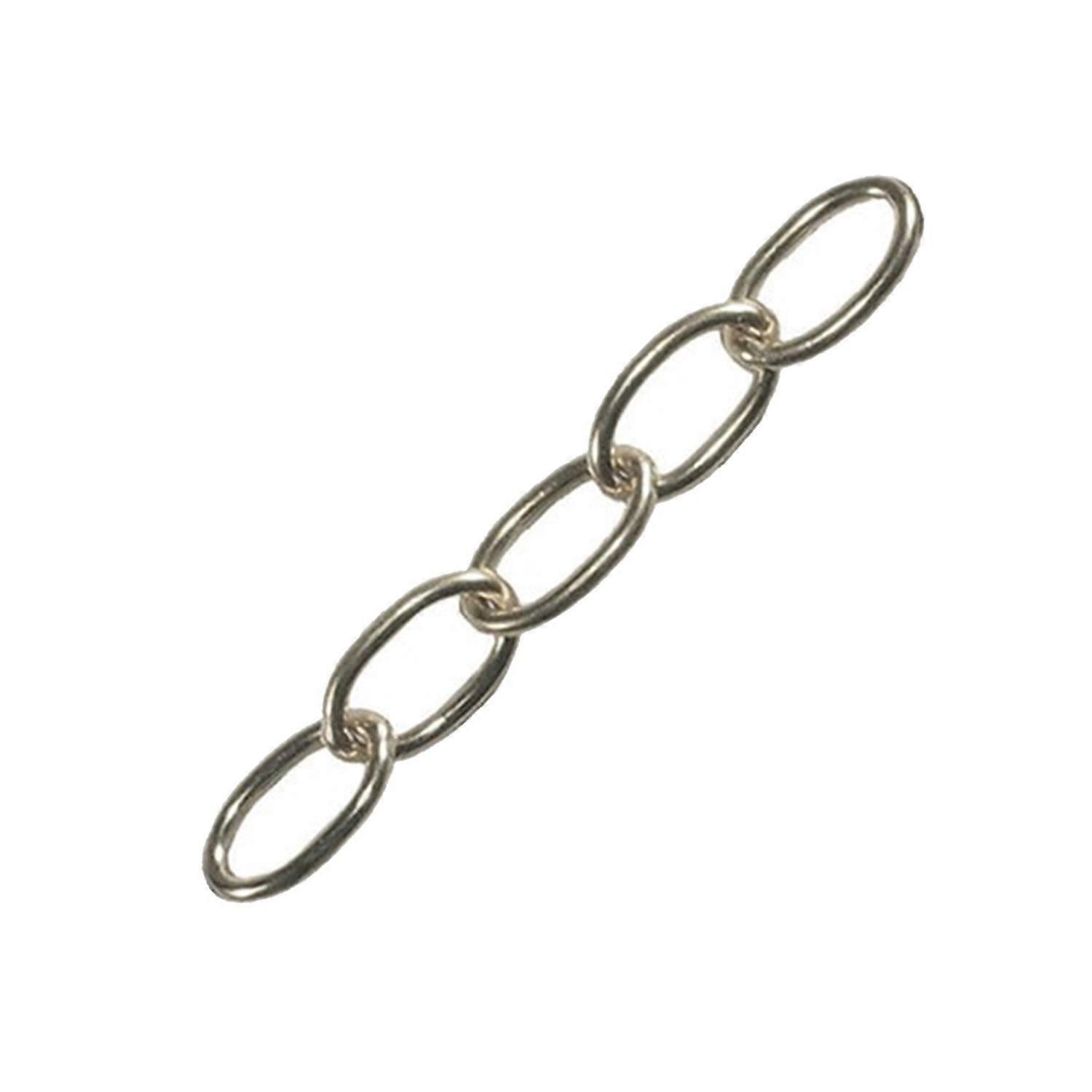 Oval Chain 1.8mm x 10m Chrome
