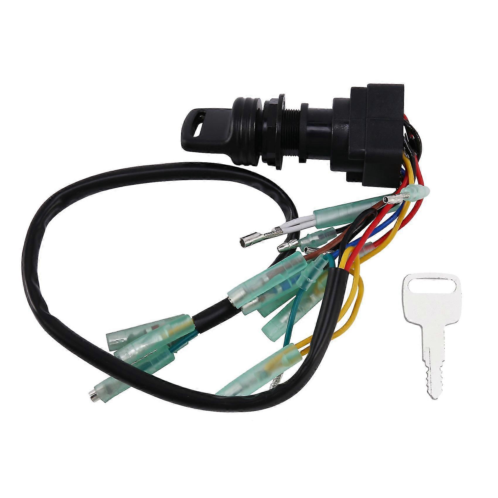 Ignition Switch Key Assy Compatible Yamaha Outboard Motor Control Box+(dfre