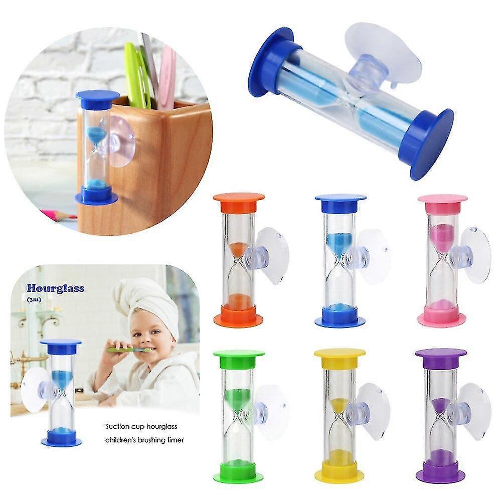 2 Minute Colorful Hourglass Sandglass Sand Clock Timers Sand Timer Tooth Brushing Children Home Decors