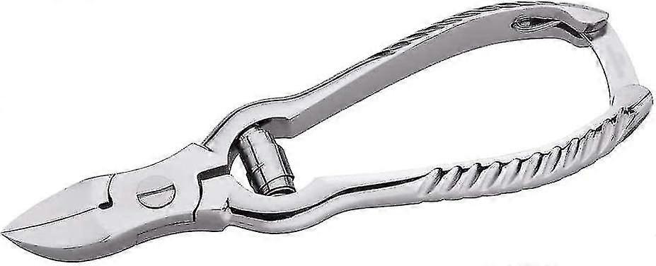 Pedi Mani Scissors Less Steel Trimmer (silver) (1pcs)