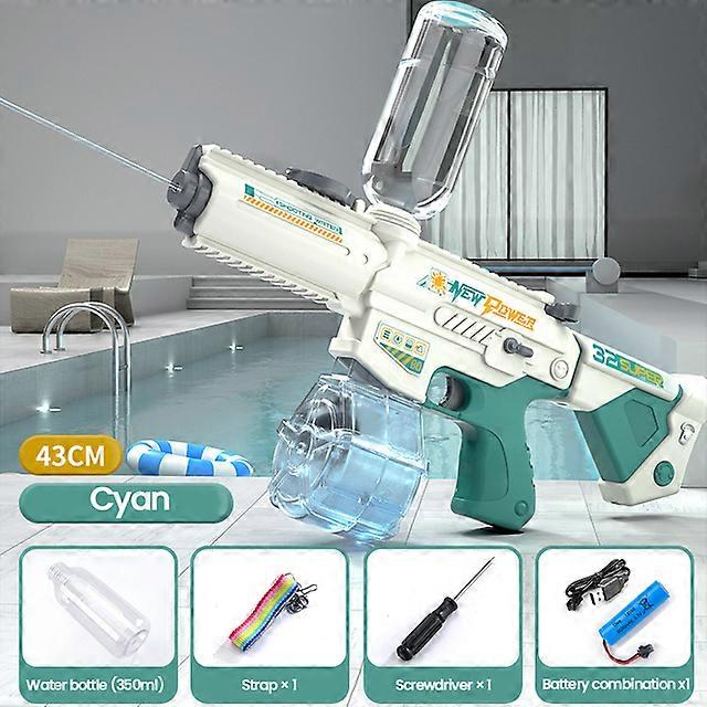NewAutomatic Water Absorption M416 AutomaticElectricBurstWaterGunChildren Play InWaterLarge Capacity Summer Outdoor Toy Gungift