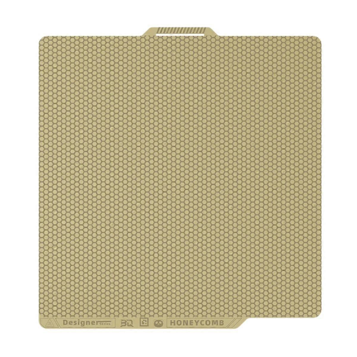 Panda BuildPlate Designer Series Dual-Textured 3D Printing Build Plate Honeycomb & Houndstooth for Bambu X1/P1/A1 Printers