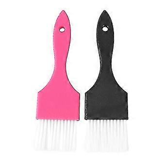 2pcs Brosses de coloration des cheveux Plaques Teinture Crème Brosses Teinture Brosses à cheveux (style aléatoire)