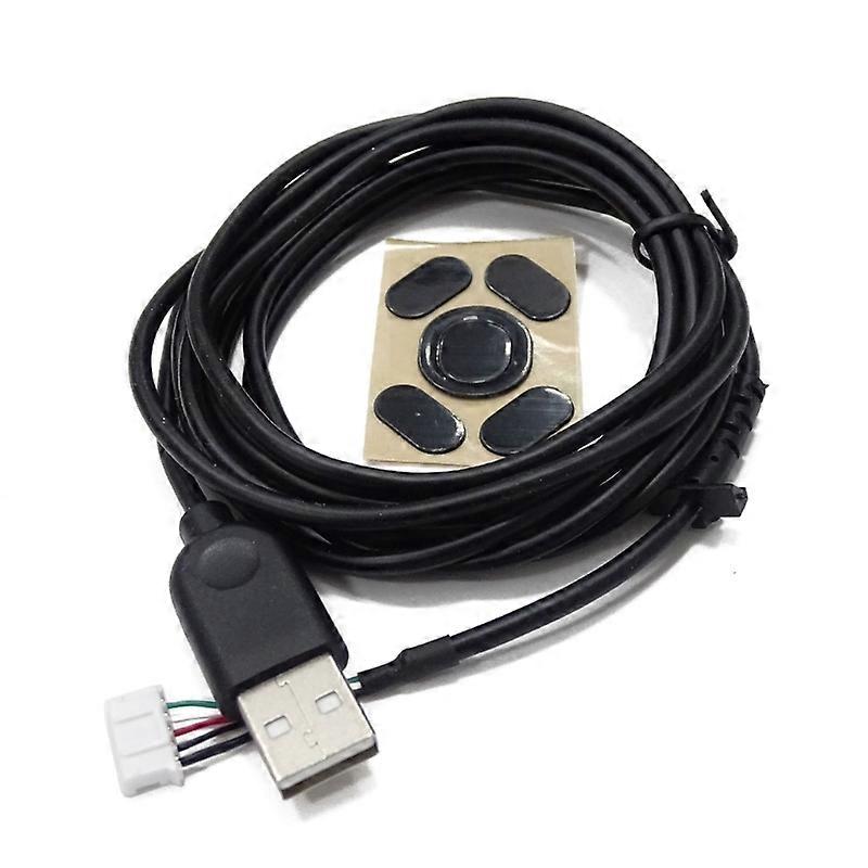 USB Cable and Feet Mice Line For Logitech G102 Gaming Mouse Replacement Wire