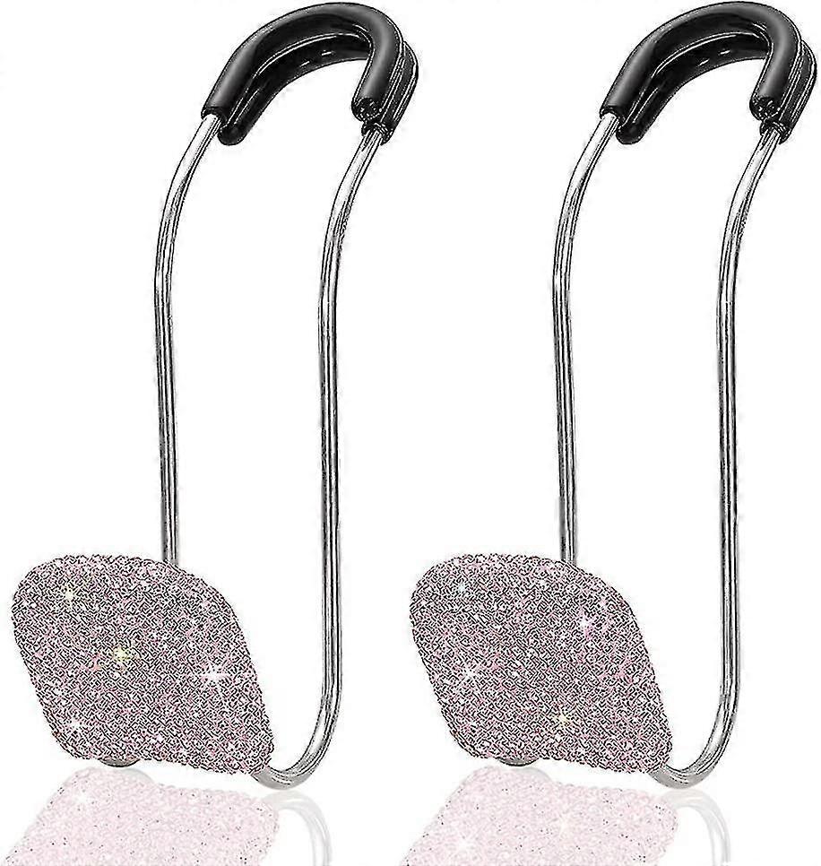 Universal Bling Car Accessories Seat Back Hook,2pcs (pink)
