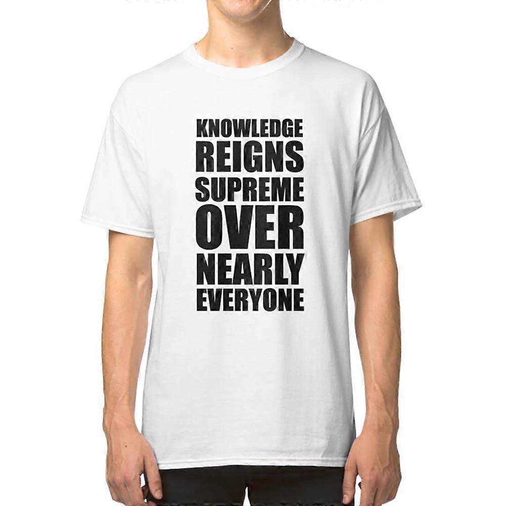 KRS ONE - KNOWLEDGE - BLACK T-shirt