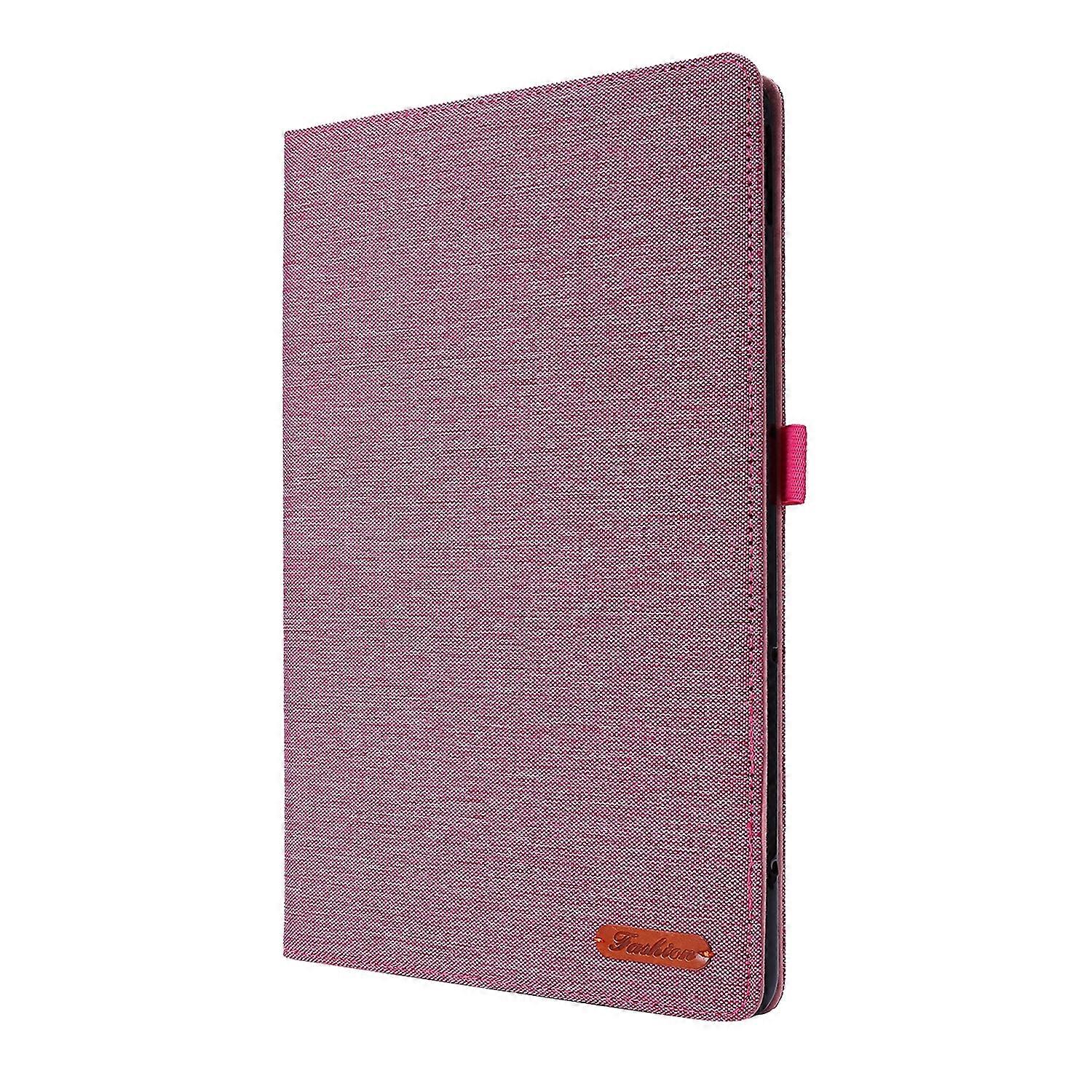 Tablet Case For Lenovo Tab P11 Pro 11.5 2023 Horizontal Flip TPU + Fabric PU Protective Tablet Case(Rose Red)