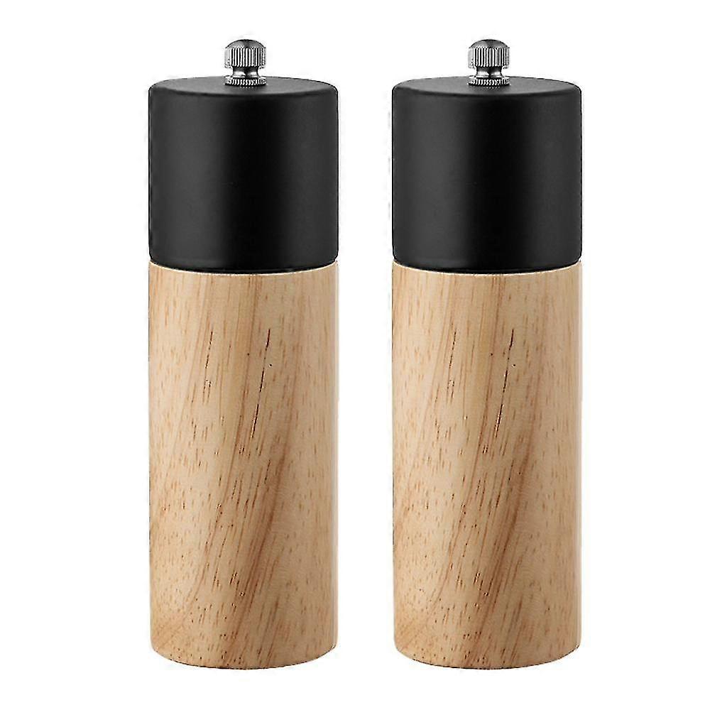 Salt and Pepper Mill - Adjustable Salt and Pepper Grinders Shakers with Ceramic Grinding Core