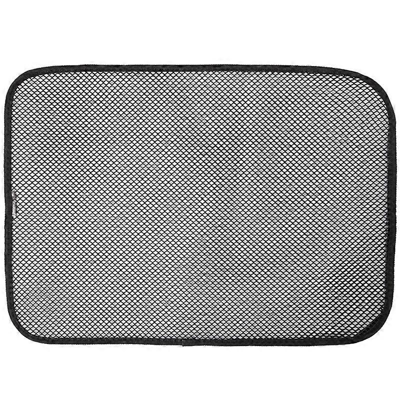 Cat Litter Mat Double-Layer Trapping Litter Mat Water Resistant Less Waste