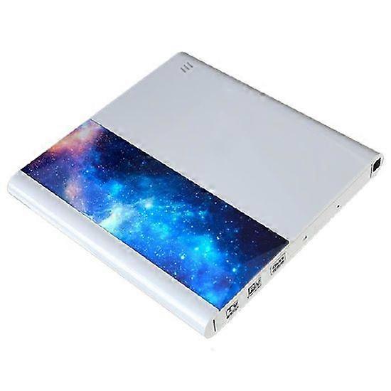 USB 3.0 Ultra Slim Portable External DVD CD Burner Drive - Plug and Play, High Speed - Recorder Drive