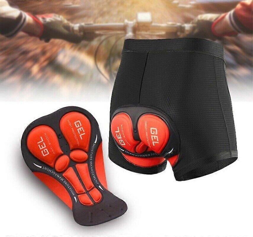 גברים מכנסי רכיבה קצרים 5D ג'ל מרופד תחתונים MTB אופני הרים אופניים מכנסיים קצרים,100% חדש