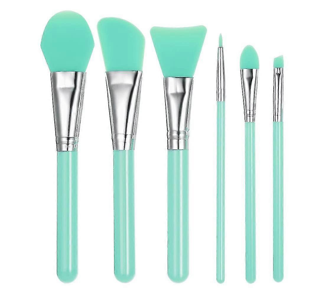 Silikon Make-up Pinsel Set mit Kunststoff Griff Pack
